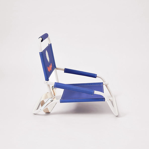 SUNNYLIFE Beach Chair Deep Blue