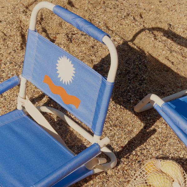 SUNNYLIFE Beach Chair Deep Blue