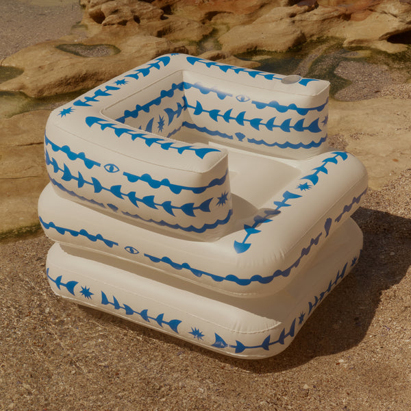 SUNNYLIFE Inflatable Lilo Chair My Mediterranean