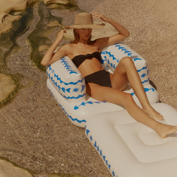 SUNNYLIFE Inflatable Lilo Chair My Mediterranean
