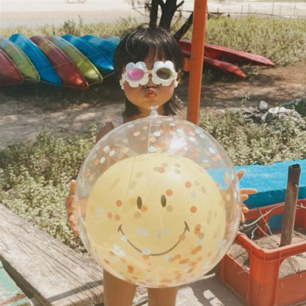 SUNNYLIFE Inflatable Beach Ball Smiley