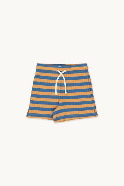 TINYCOTTONS  STRIPES SHORT *almond/night blue*