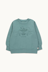 TINYCOTTONS  GREEK LUNCH SWEATSHIRT