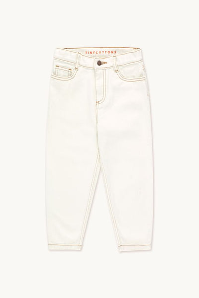 TINYCOTTONS TINY BAGGY JEANS *off-white*