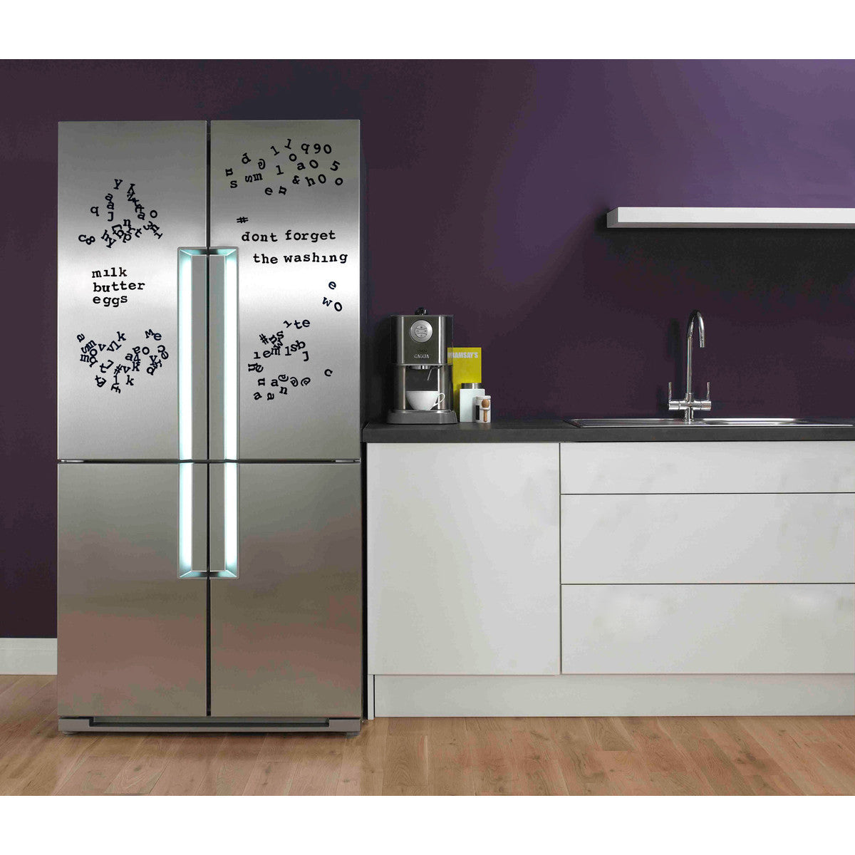 SUCK UK Fridge Fonts Magnets