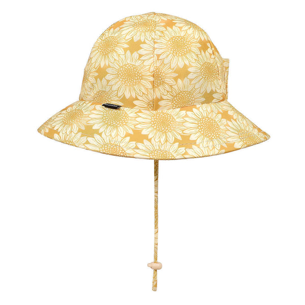 BEDHEAD HATS Ponytail Swim Bucket Beach Hat - Sunflower