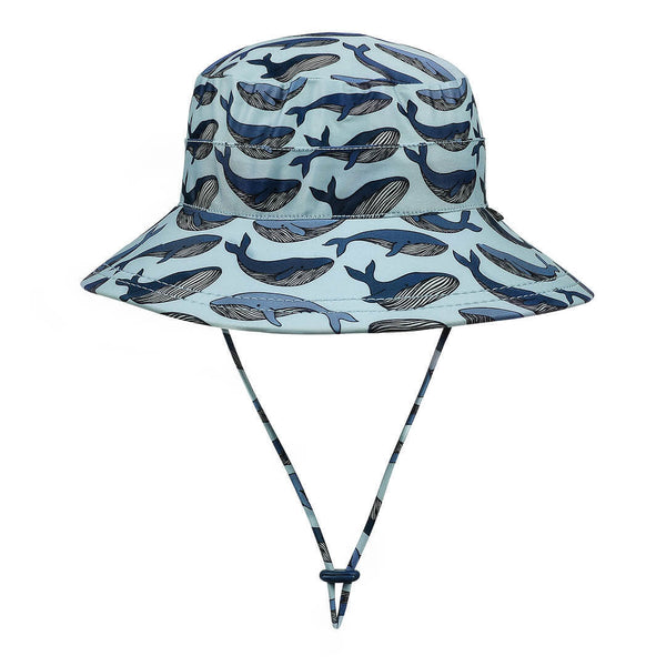 BEDHEAD HATS Kids Classic Swim Bucket Beach Hat - Whale