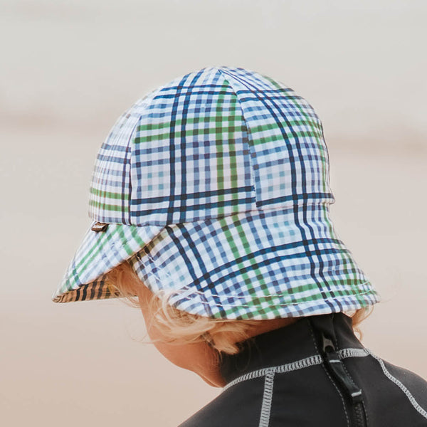 BEDHEAD HATS Kids Beach Legionnaire Hat - Check