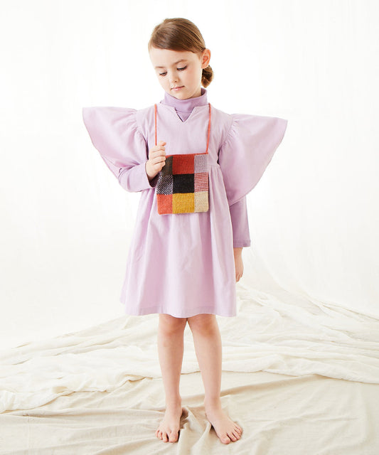 OEUF NYC Patchwork Purse Rose