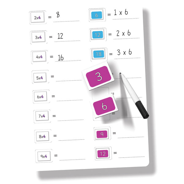 FIESTA CRAFTS - MAGNETIC TIMES TABLES