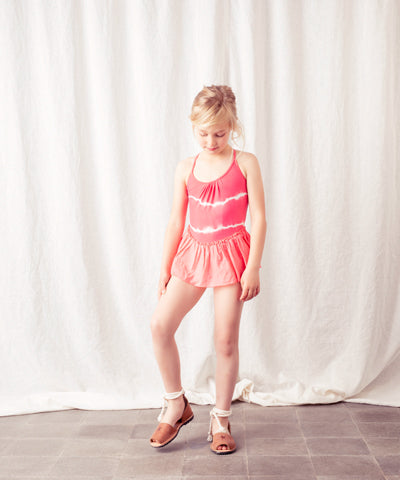 TOCOTO VINTAGE  MENORCAN SANDALS WITH ANKLE CORD