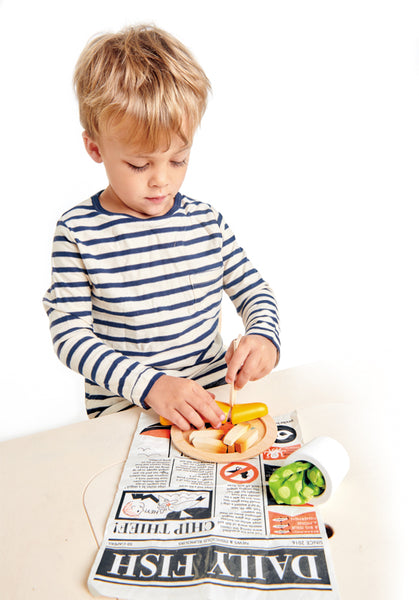 Tender Leaf Toys Fish and Chips Supper