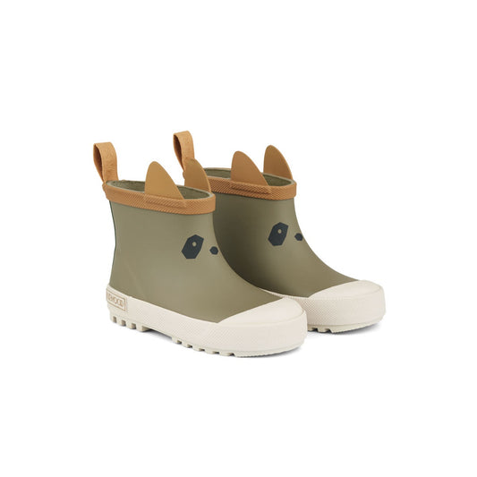 LIEWOOD TEKLA RAIN BOOT  PANDA / KHAKI MULTI MIX