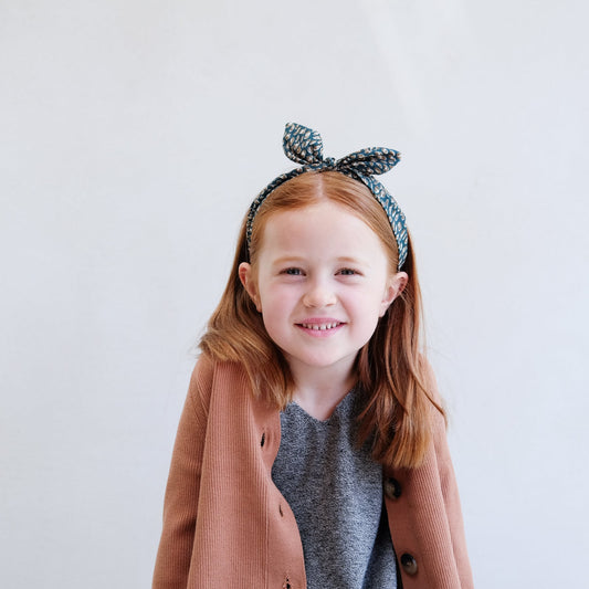 Mimi & LulaAnimal Knotted Bow Alice - Forest