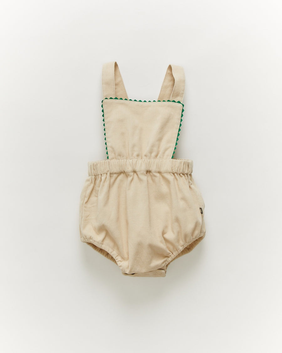 OEUF NYC Ric Rac Playsuit  Bright Beige