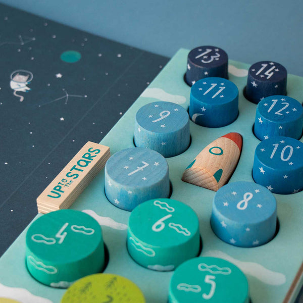 Londji Wooden Stacking Toy - Up to the Stars