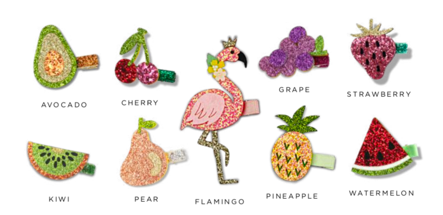 MINISTA TROPICAL FRUIT HAIR CLIP