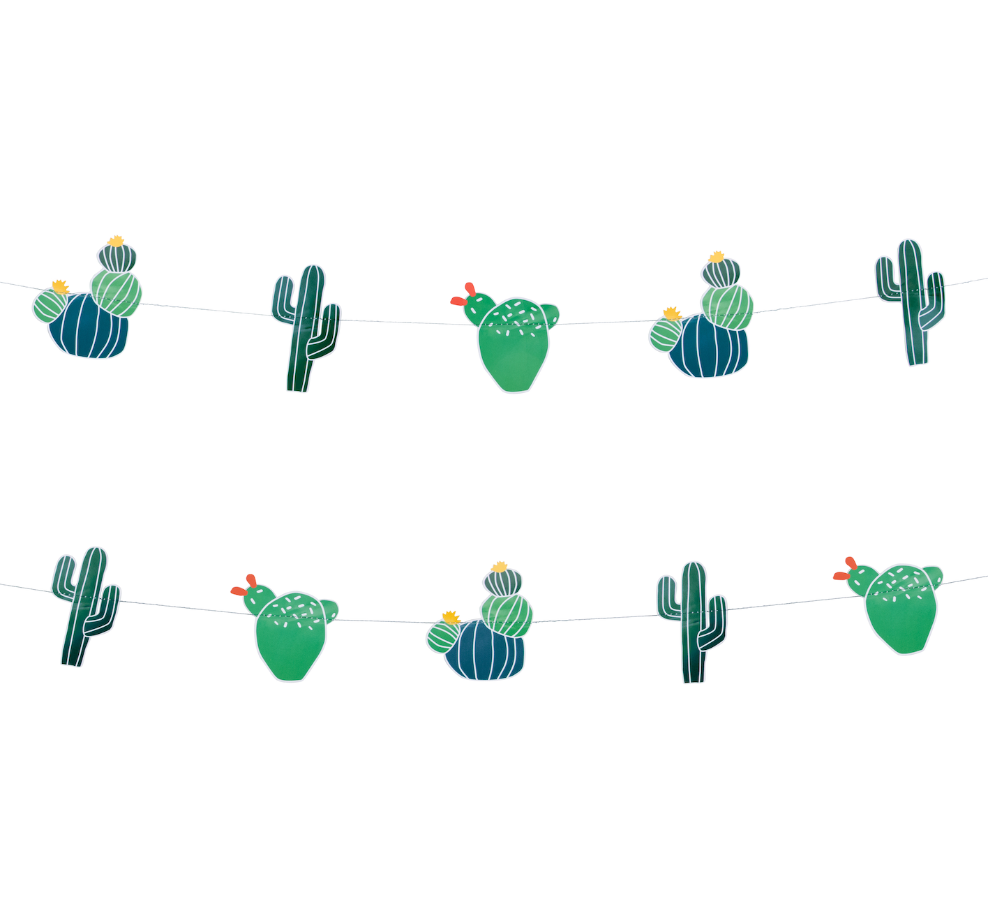 My Little Day  paper garlands - cactus