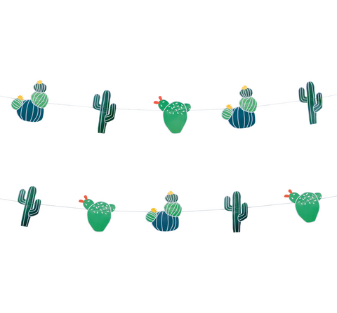 My Little Day  paper garlands - cactus