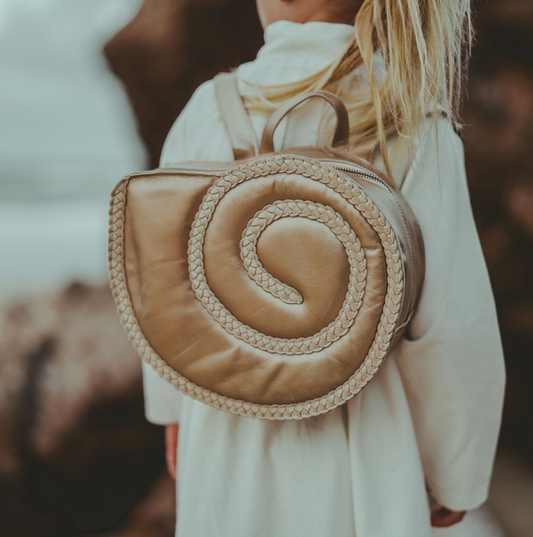 DONSJE Seafo Schoolbag | Moon Shell