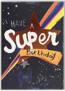 Paper Salad Have a Super Birthday Card