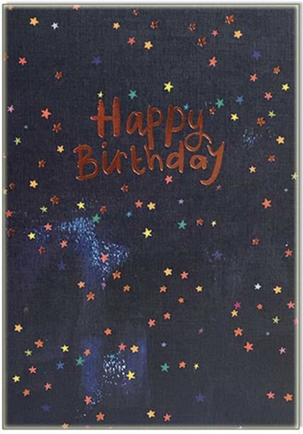 Paper Salad Happy Birthday Mini Stars Card
