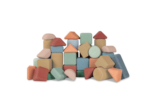 KORKO Tall Architects 40 Cork Building Blocks