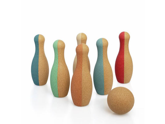 KORKO Little Skittles Bowling Set
