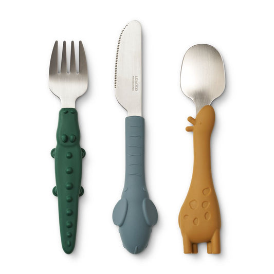 LIEWOOD TOVE CUTLERY SET GOLDEN CARAMEL MIX