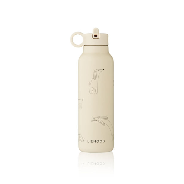 LIEWOOD FALK STEEL WATER BOTTLE 500 ML DOG / SANDY