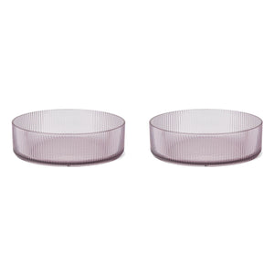 LIEWOOD JOEL BOWL 2-PACK MISTY LILAC