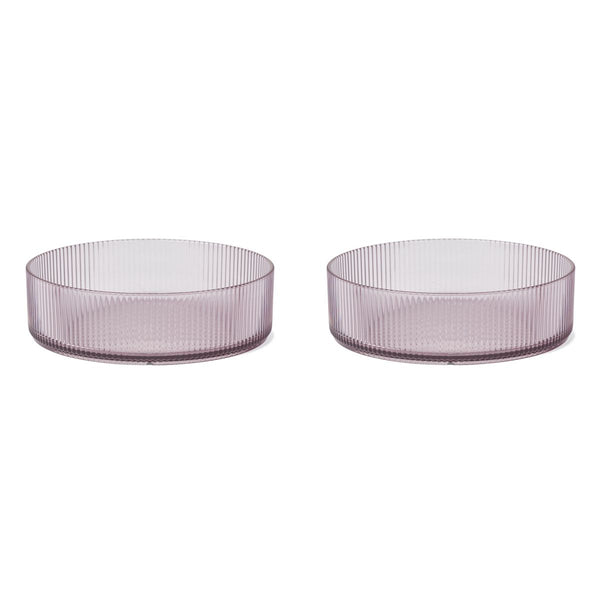 LIEWOOD JOEL BOWL 2-PACK MISTY LILAC