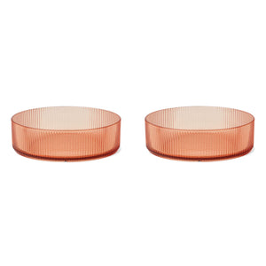 LIEWOOD JOEL BOWL 2-PACK TUSCANY ROSE