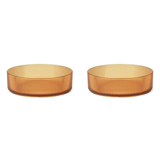 LIEWOOD JOEL BOWL 2-PACK YELLOW MELLOW