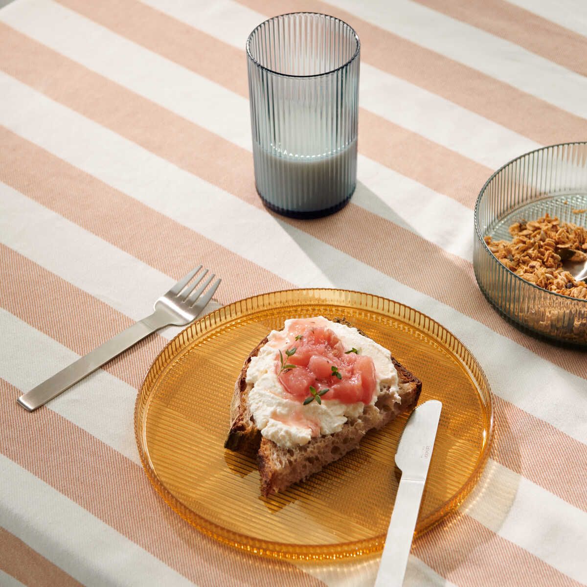 LIEWOOD JOEL BOWL 2-PACK TUSCANY ROSE