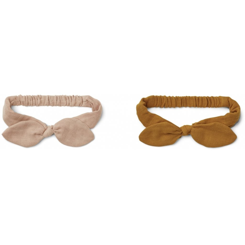 LIEWOOD Henny headband 2-pack Rose mustard mix