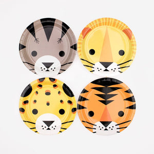 My Little Day paper plates - mini felines