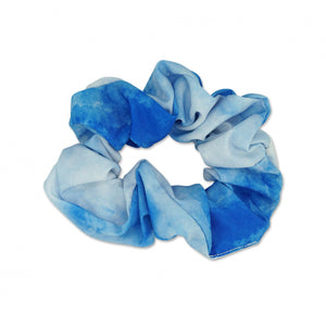 MILK X SODA TIE DIE SCRUNCHIE BLUE