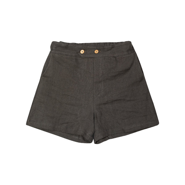 YELLOWPELOTA  Tom Linen Short Kakhi