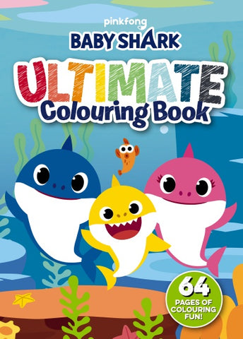 Baby Shark: Ultimate Colouring Book activity book