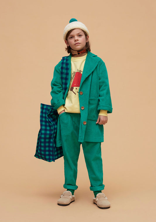 Weekend House Kids Corduroy green pants