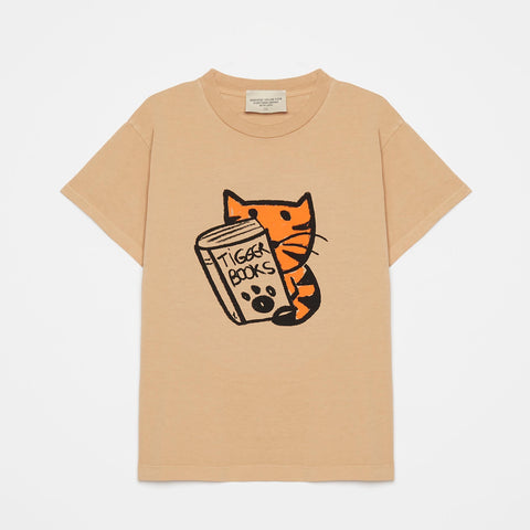 Weekend House Kids Tiger book t-shirt