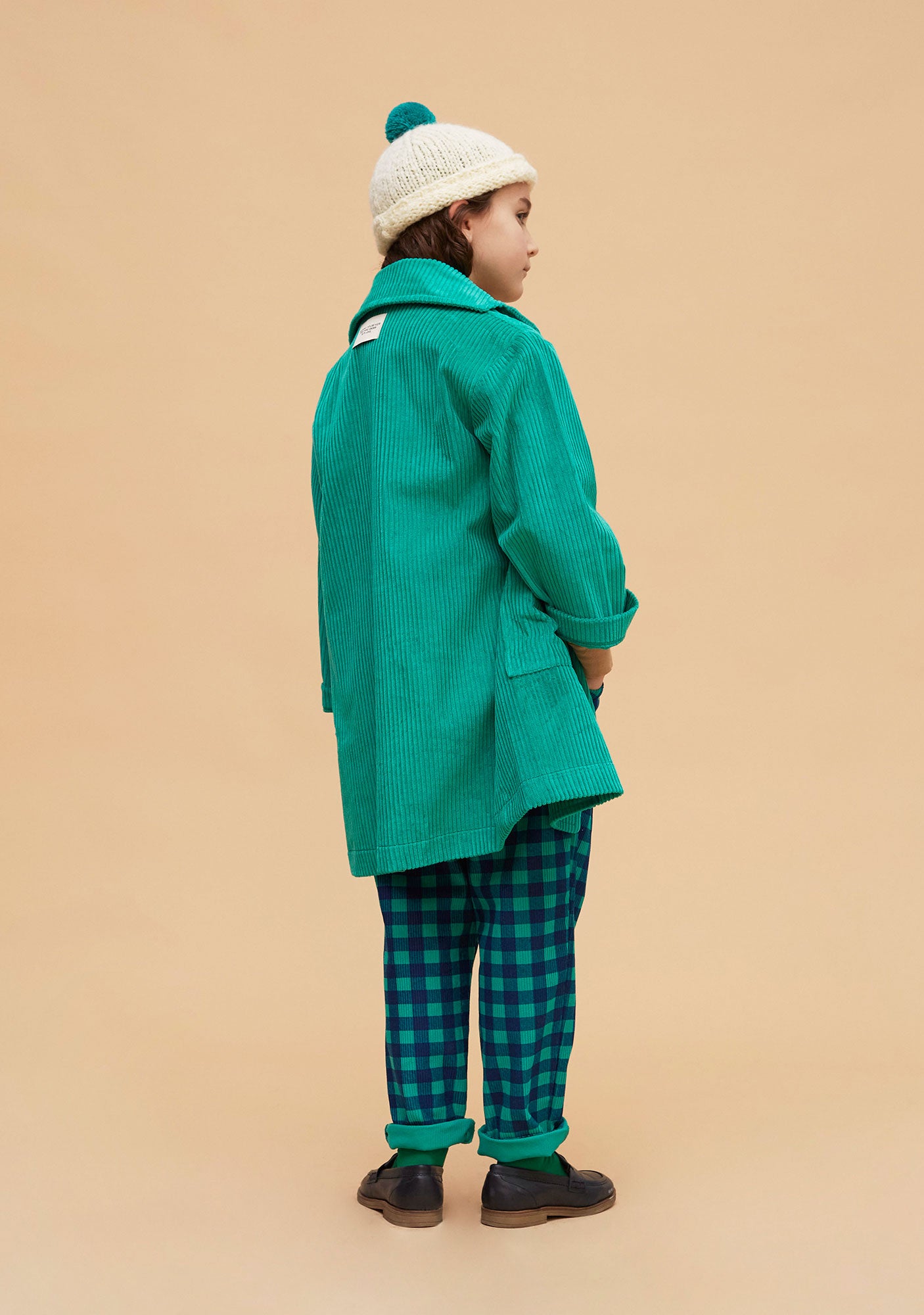 Weekend House Kids Green corduroy jacket