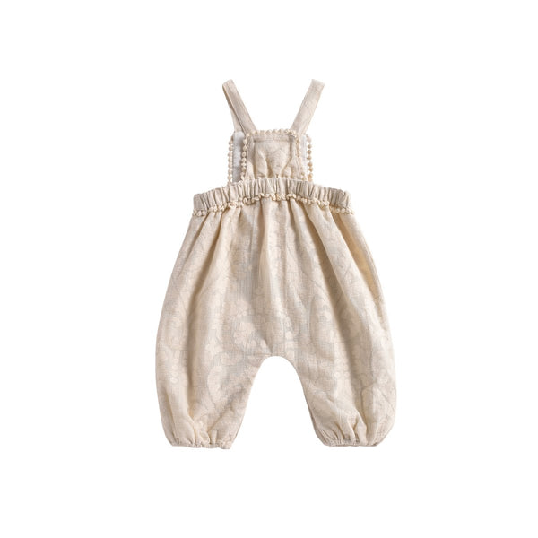 LOUISE MISHA  Overalls Bacalar Cream Baroque Lace BABY AND KIDS