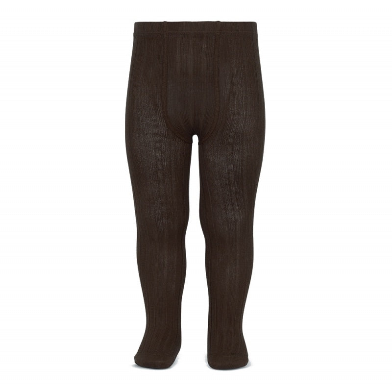 Condor BASIC RIB TIGHTS BROWN ribbed tight 390