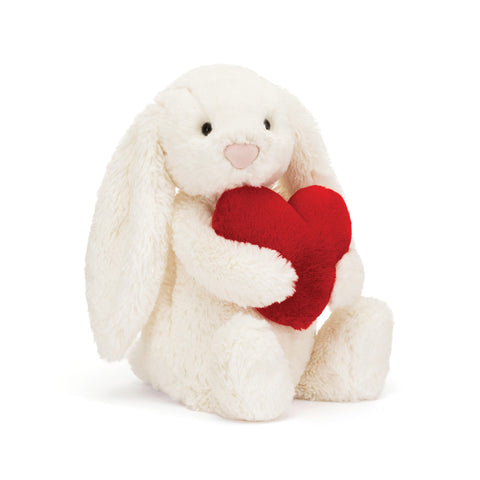 Jellycat Bashful Red Love Heart Bunny Orginal (Med)
