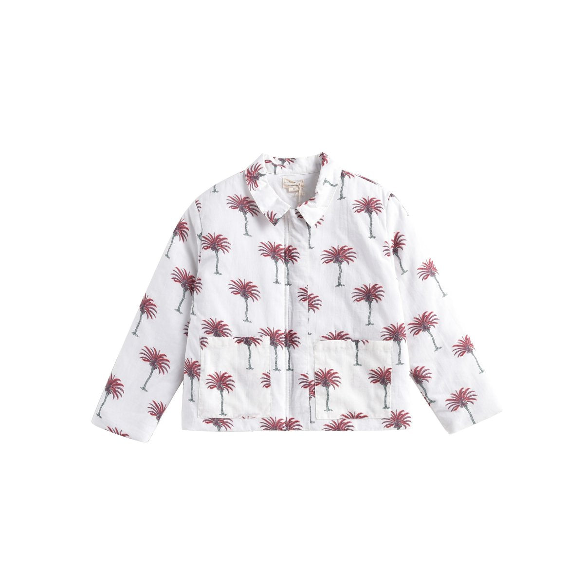 LOUISE MISHA BOYS Jacket Ariou White Tropical BABY AND KIDS