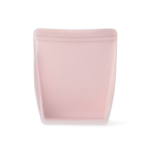Porter: Reusable Silicone Bag Stand Up 1L - Blush