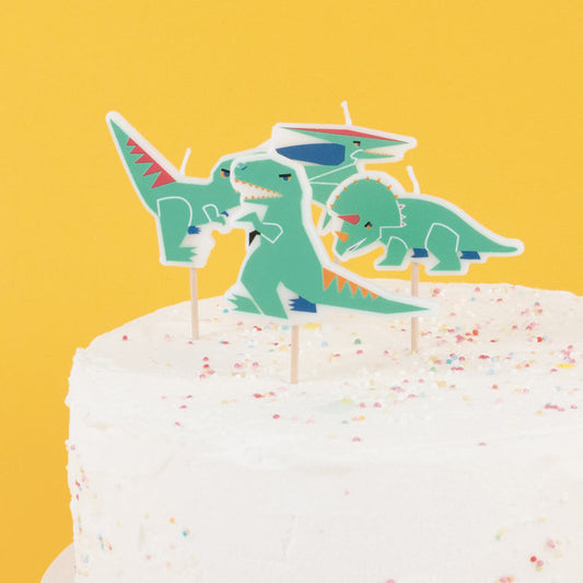 My Little Day candles - dinosaur