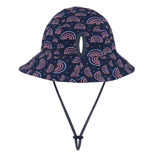 BEDHEAD HATS Girls Bucket Hat 'Rainbow' Print